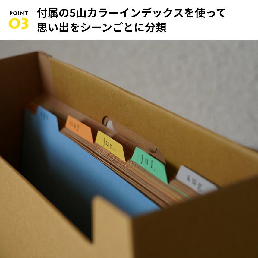 大量整理アルバム クラフト台紙 L判480枚収納 2L判80枚収納 保管用