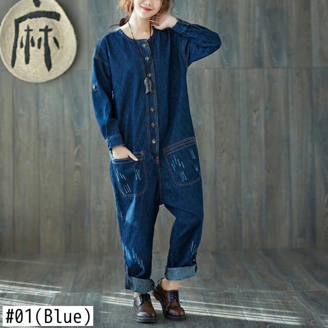 ロンハーマンヴィンテージ　デニム オールインワン/ジャンプスーツ 5926e3a09267605a7e2c865948d8a0