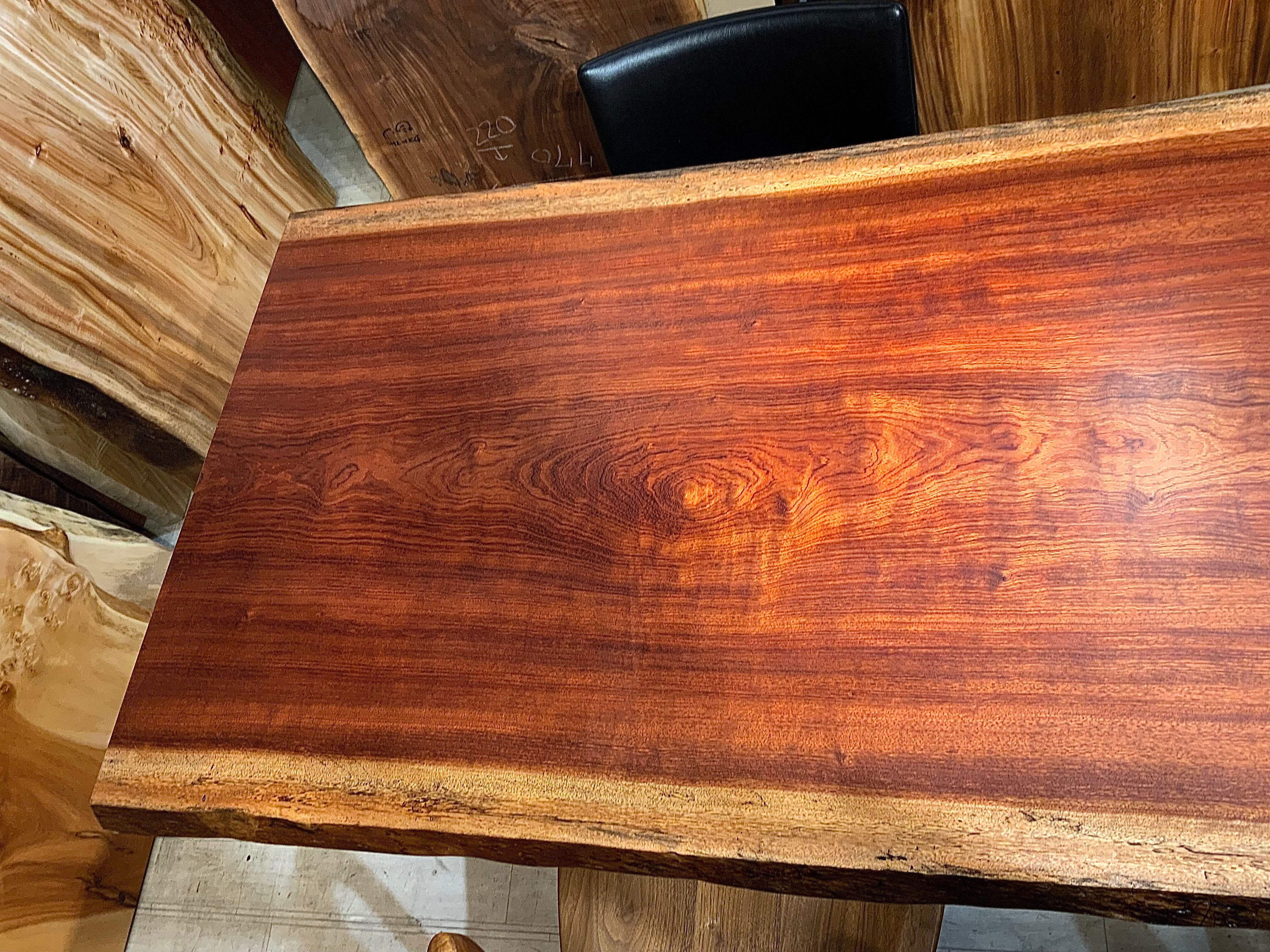 ブビンガ_2300×860-890×40_浅草本店_テーブル天板/一枚板 251759