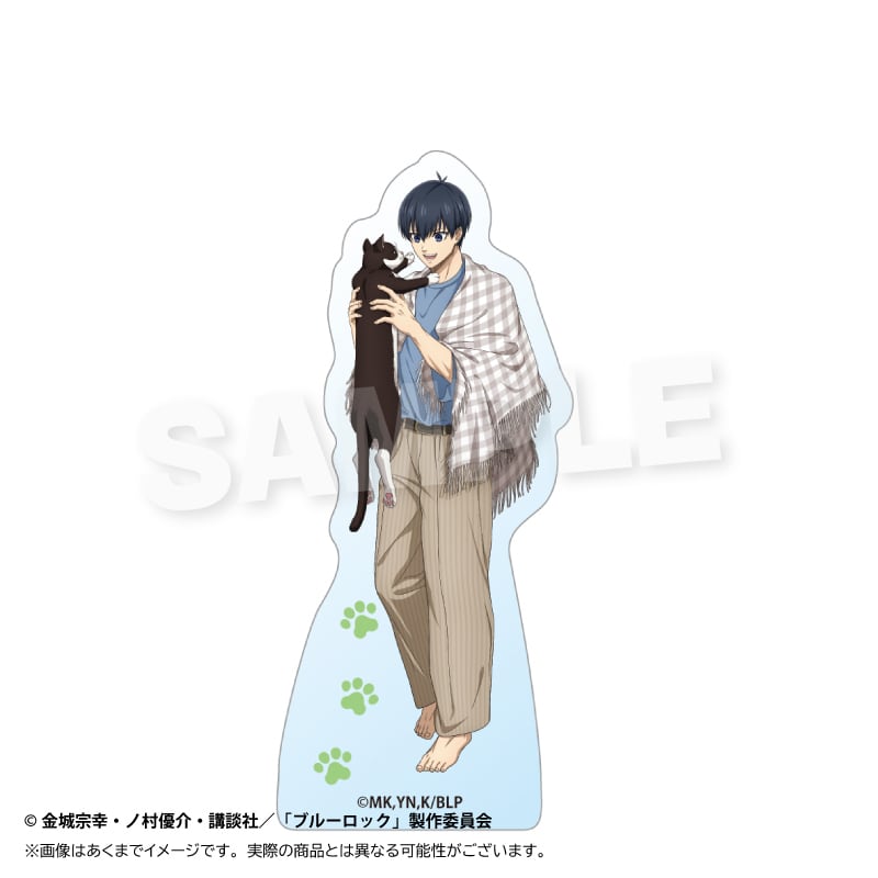 5月発売予定】ブルーロック アクリルブロック 猫と戯れver. | ワイワイ
