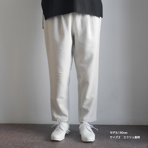 tuck pants　タックパンツ　evam eva