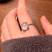 【1点もの】浮かぶ月|silver925 リング