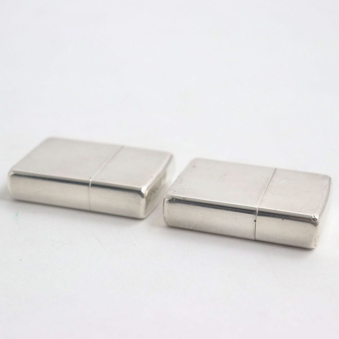 良品○Zippo ジッポ STERLING SILVER/スターリングシルバー 2002/2003 