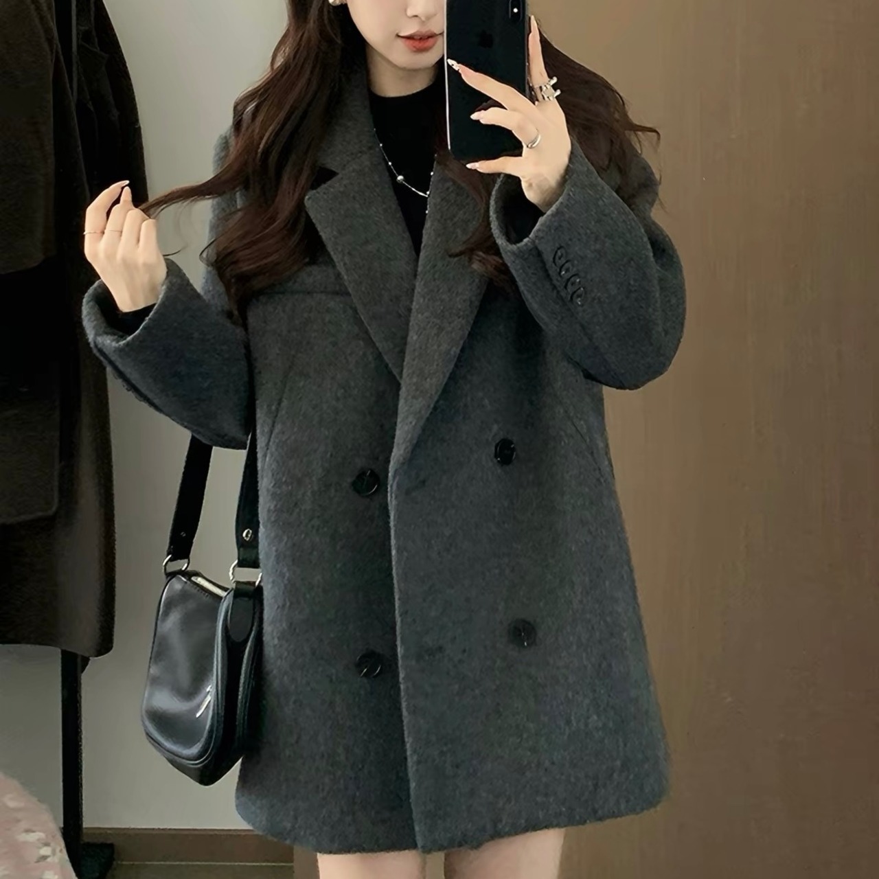 Cropped Wool Jacket