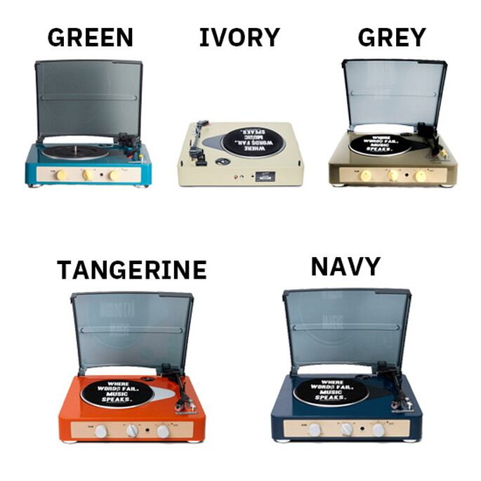 レコードプレーヤー ハモサ HERMOSA Gadhouse Brad Retro record