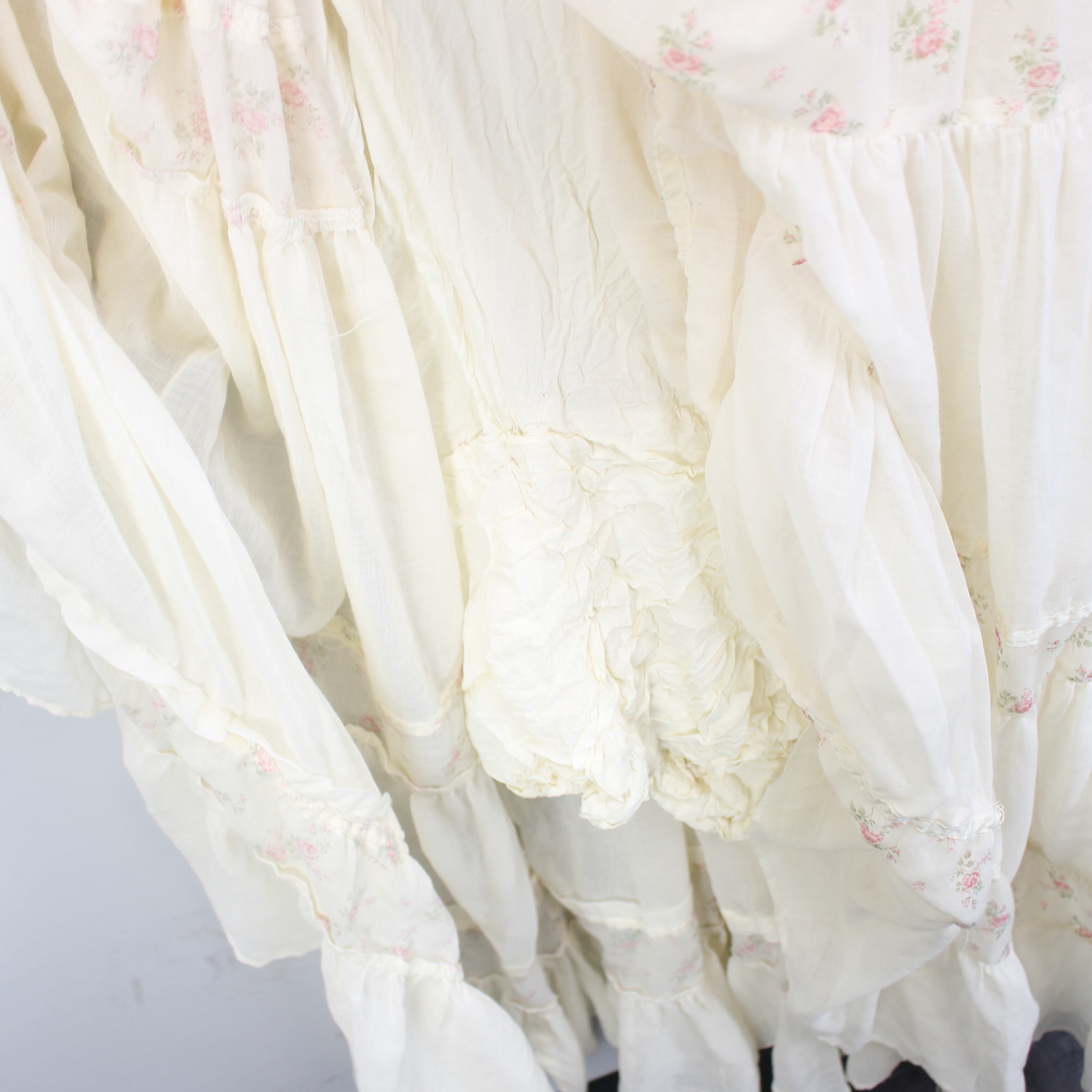 SPECIAL ITEM* USA VINTAGE GUNNE SAX FLOWER PATTERNED COTTON DRESS