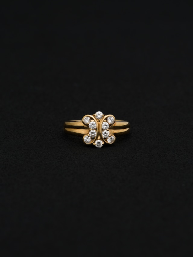Macadam Diamond Ring