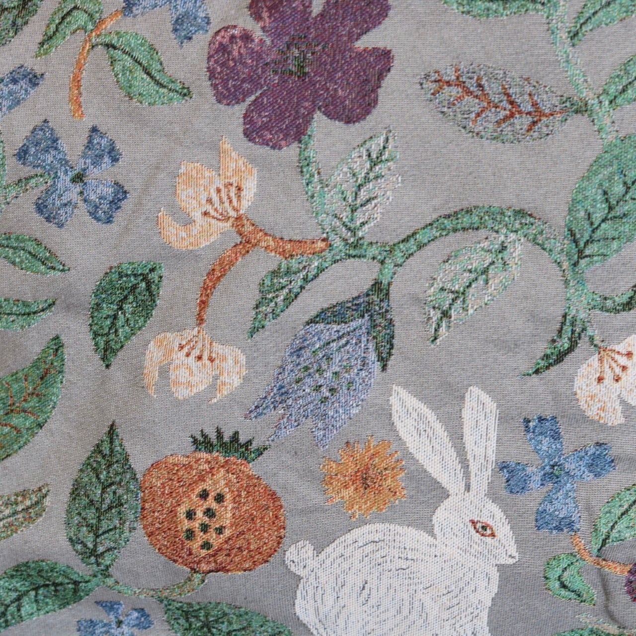 松尾ミユキ クッションカバー 45cm角 プランツ ラビット うさぎ ウサギ