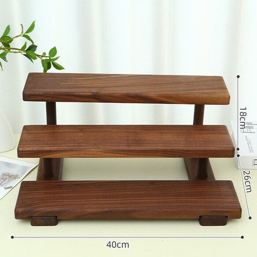 小物 収納 木製 ラック ３層 収納棚 化粧品収納 キッチン収納 香水 アクセサリー 玄関 おしゃれ 北欧