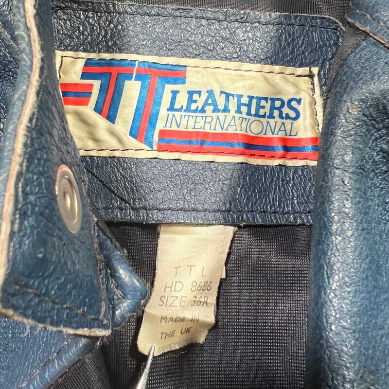 70's~ TT LEATHERS INTERNATIONAL レザーライダースジャケット 70's~ TT LEATHERS INTERNATIONAL レザーライダースジャケット