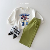 【取寄】Dailybebe デイリーワイドパンツ|秋服|韓国子供服|26/AT