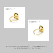 【MARKET】SINGLE STONE RING 3667
