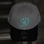 【gifthat別注】NEW ERA 940/9FORTY ロサンゼルス・ドジャース CITY CONNECT GRAY SEAGLASS