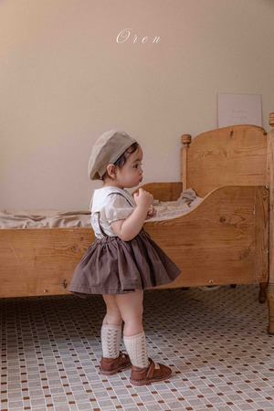【即納】OREN / Blair Suspender Skirt Bloomer