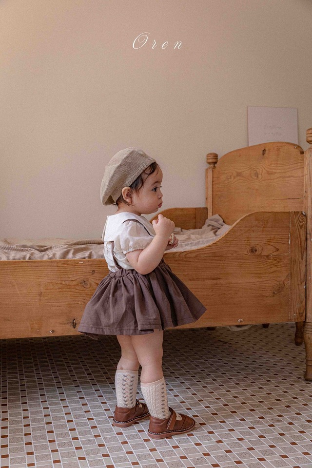 【即納】OREN / Blair Suspender Skirt Bloomer