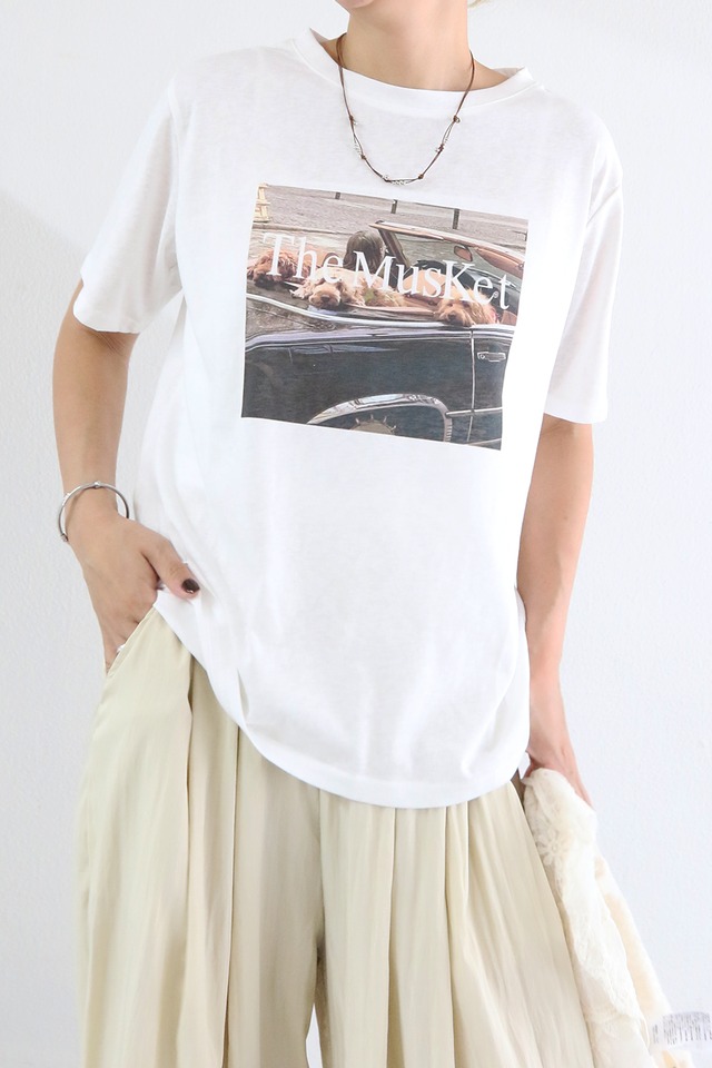 The Musket T-シャツ / The Musket T-shirt(W26S2026H)