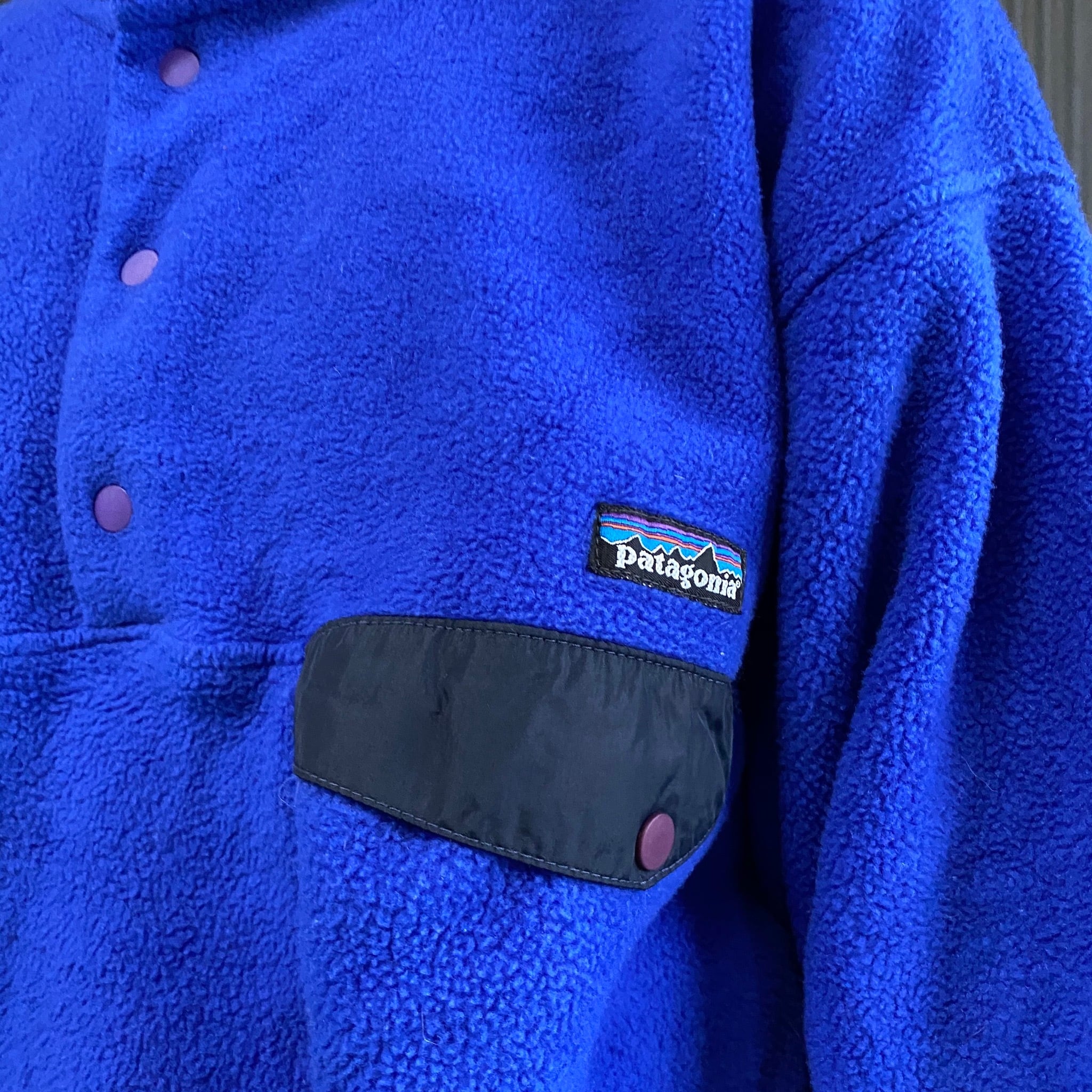 patagonia 90s シンチラ スナップt フリース プルオーバー L