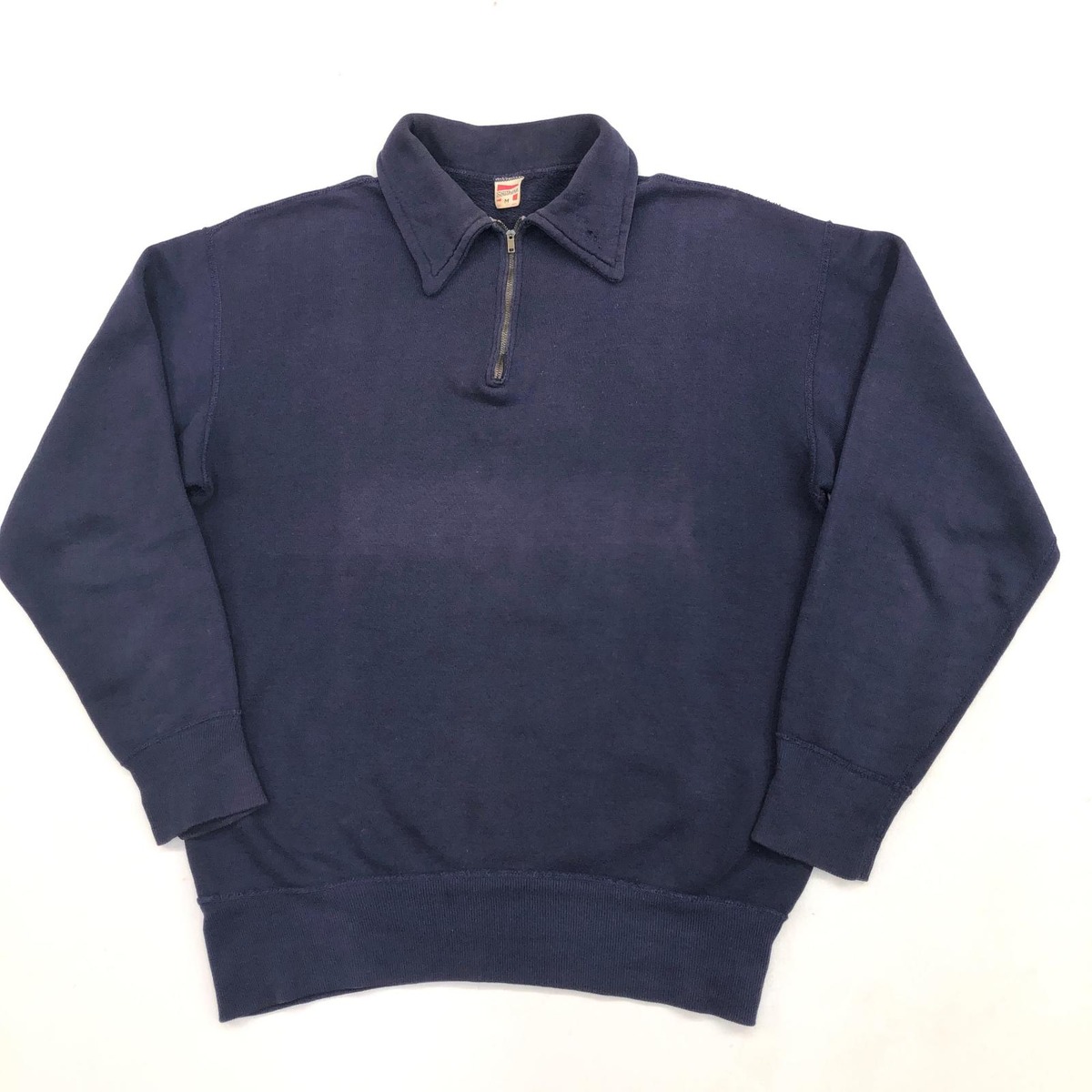 RUSSELL SOUTHERN ラッセル 50年代 ハーフジップスウェット 4本針 コの 