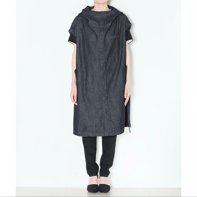 【 ANTGAUGE 】デニムジレパーカー