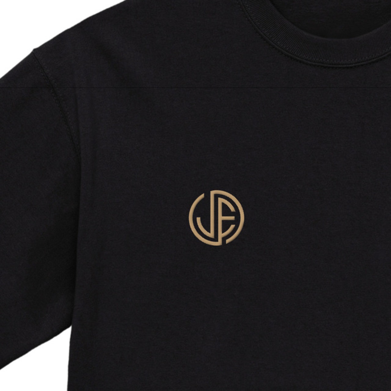 ビックシルエット&ヘビーウェイトTシャツ刺繍サークルロゴ