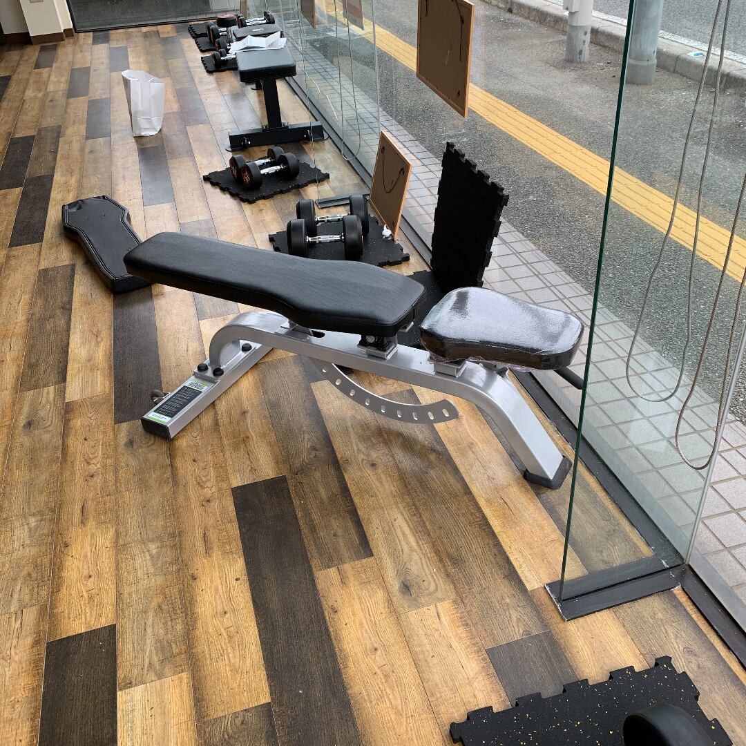 アジャストベンチフレームシルバー