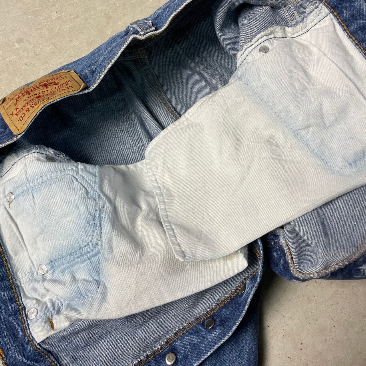 80年代 USA製 Levi's リーバイス 501 ストレート デニムパンツ メンズ