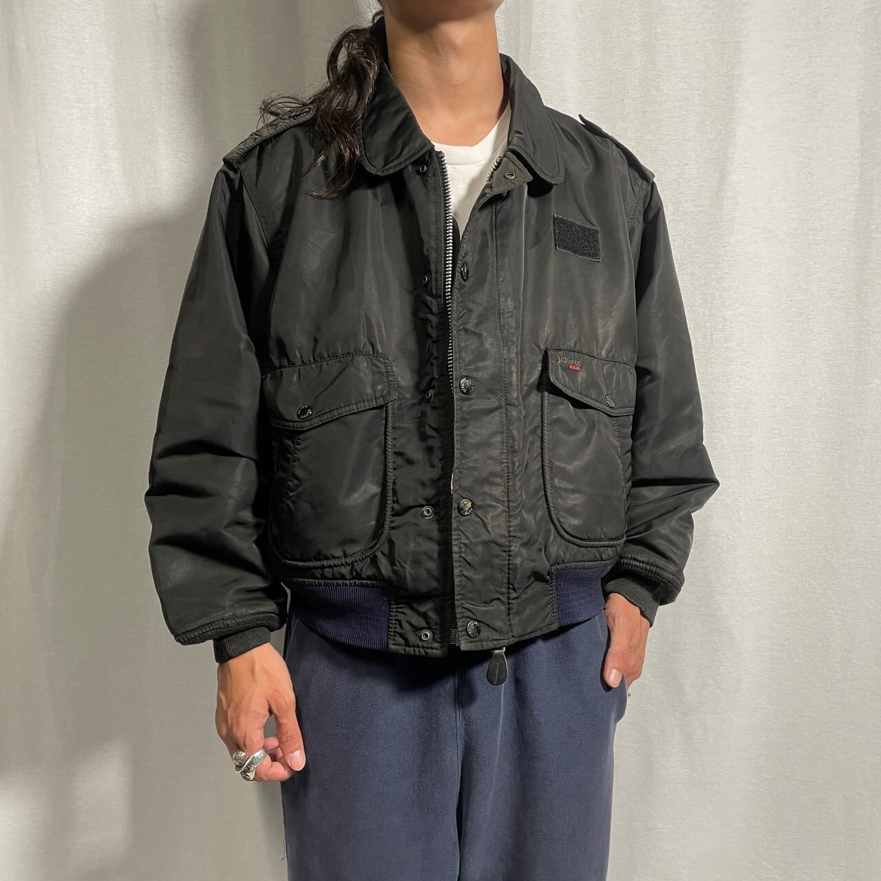 Schott ショット A-4W ミリタリー フライトジャケット メンズL相当 