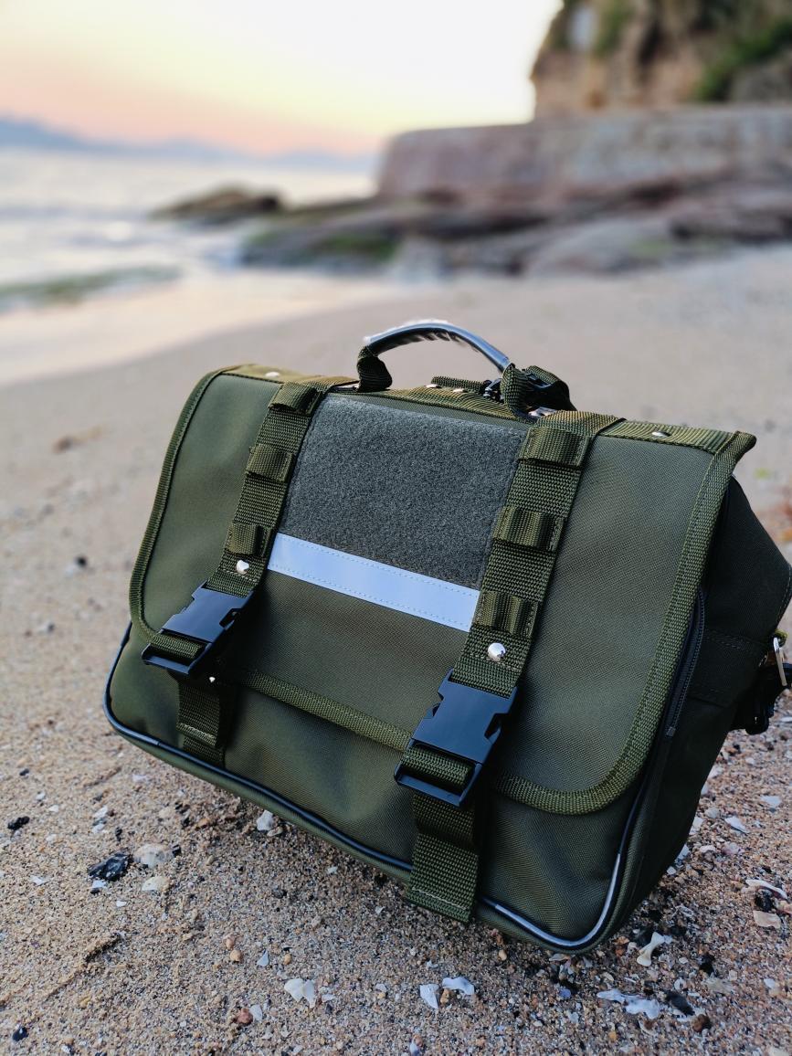 野良道具製作所x片岡商店 タクティカルスクールバッグ 未使用品 野良道具製作所×片岡商店】国産3wayタクティカルスクールバッグ