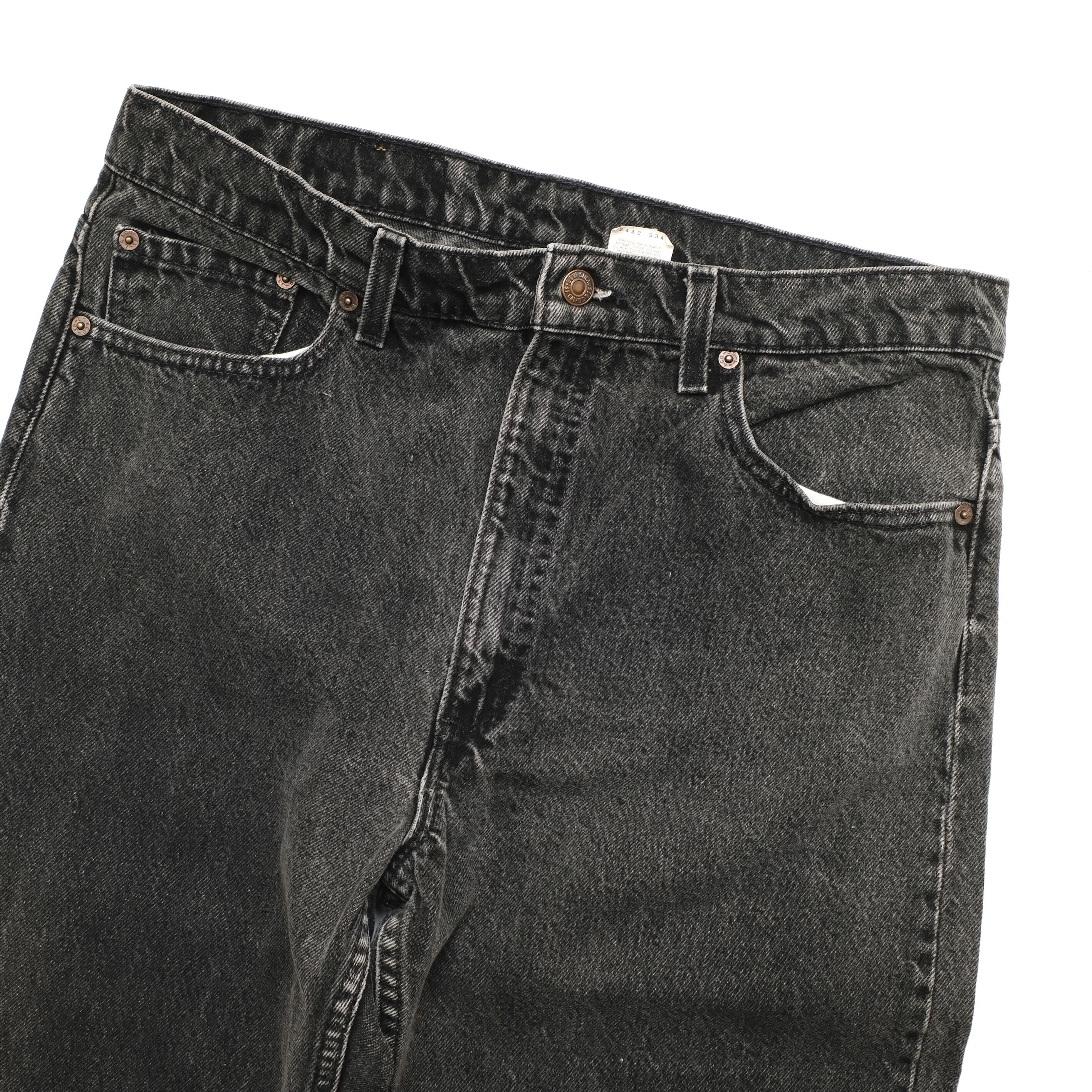 k*a様 希少サイズ USA製 リーバイス 505 ブラック Levis W36 90's Levi's 505 