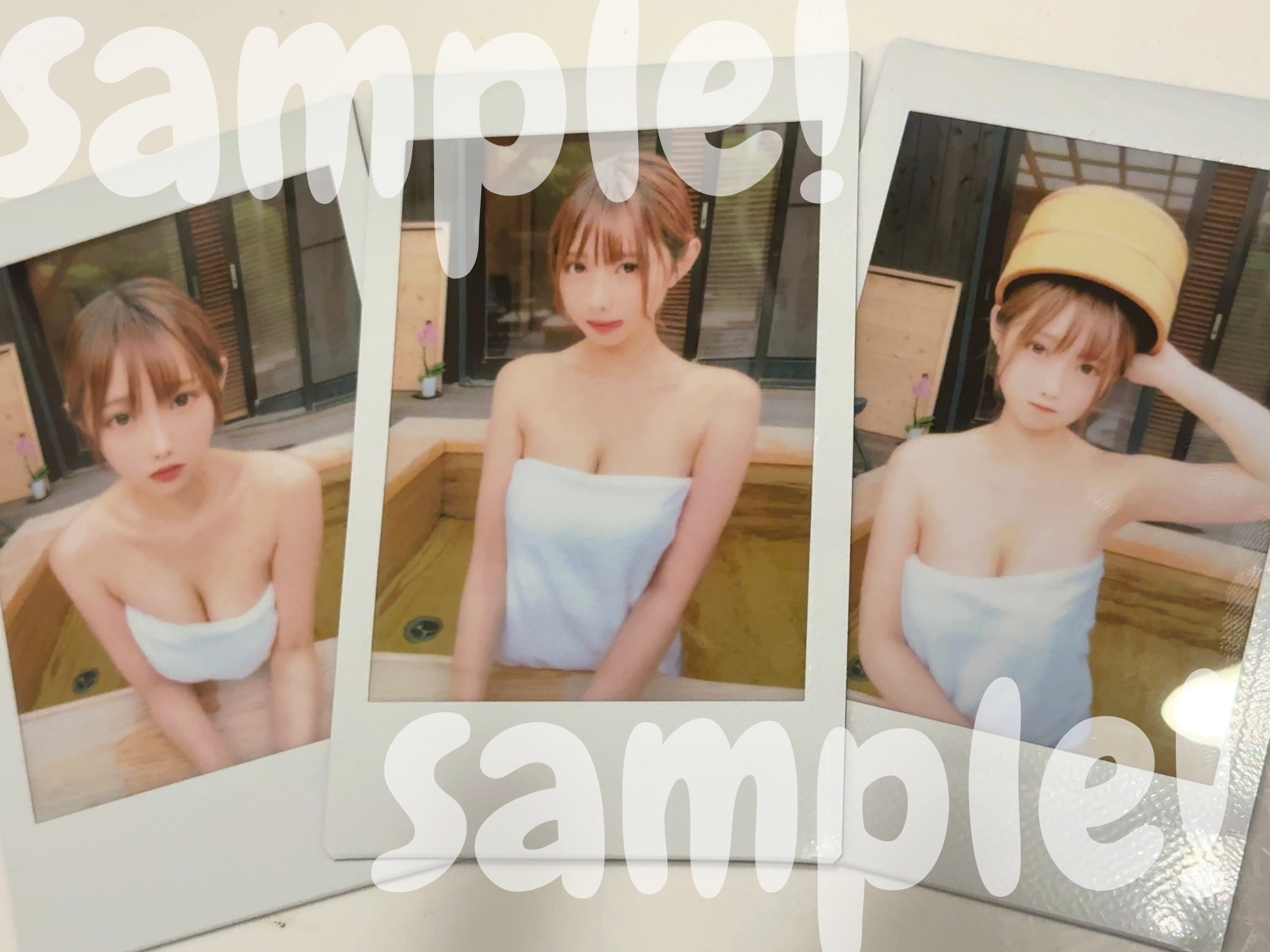 なまはむこ温泉チェキ20枚＆非売品特典フォトブック(値下げ不可) はむこと温泉旅行しよ？チェキ♡ | はむこのおみせ