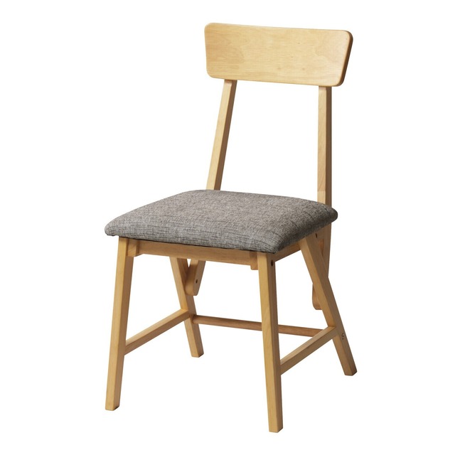 木製チェア ライラ ナチュラル◆ 椅子 家具 ダイニングチェア デスクチェア