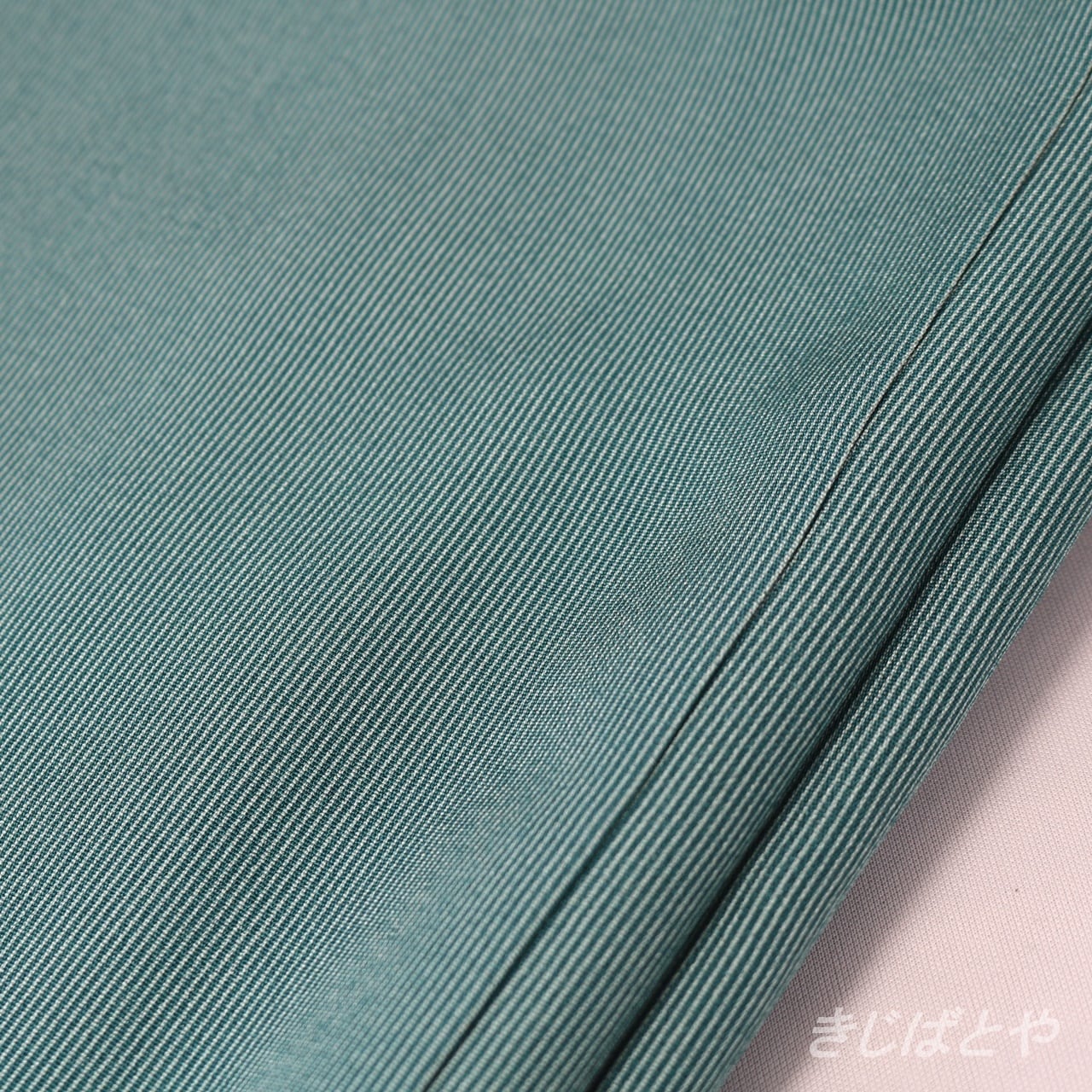 正絹 伊勢型江戸小紋 織色の縞 袷 | きじばとや