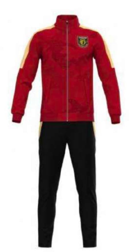 チリ代表 スポンサー入りトレーニングウェア、ジャージセット チリ代表