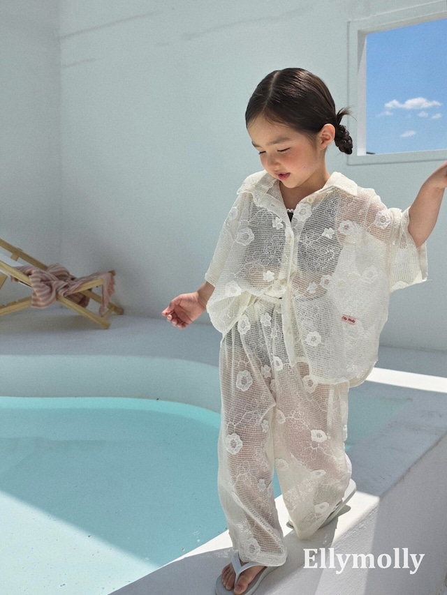 《予約》ellymolly ¨ flower resort pants ¨ 26summer