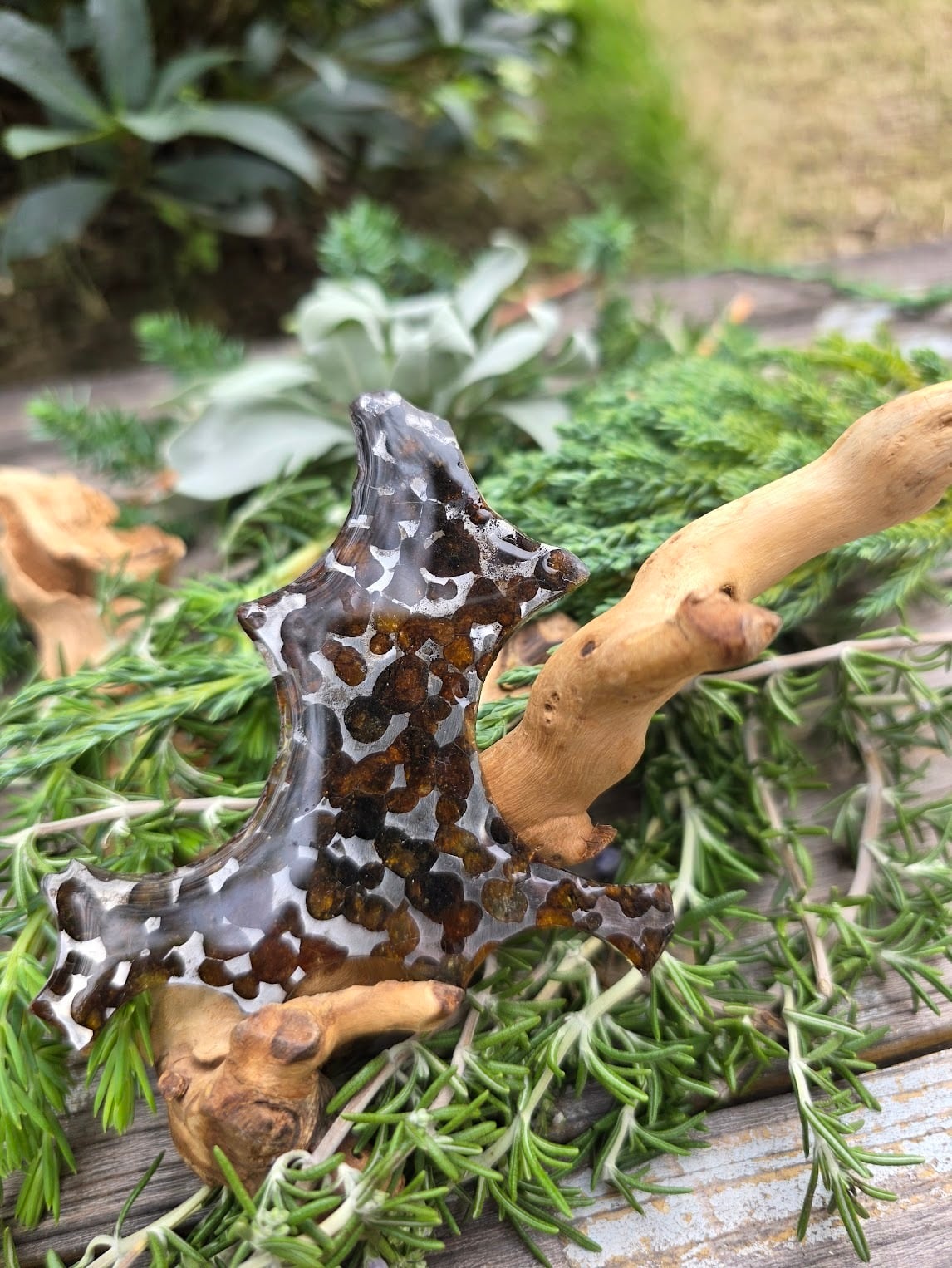 セリコ・パラサイト隕石｜星の欠片、光と影のモザイク | 日賀 Nichika