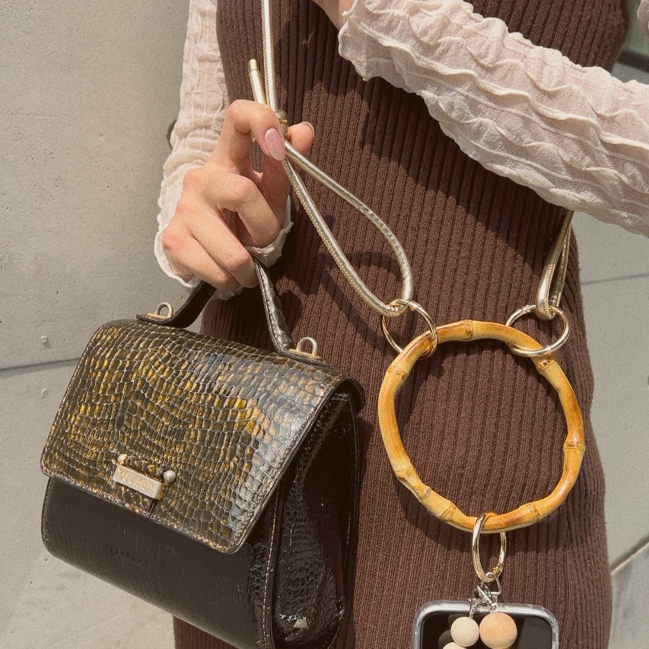 おとのわショルダー【 gold 】