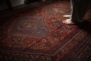 175 -Antique khamseh rug