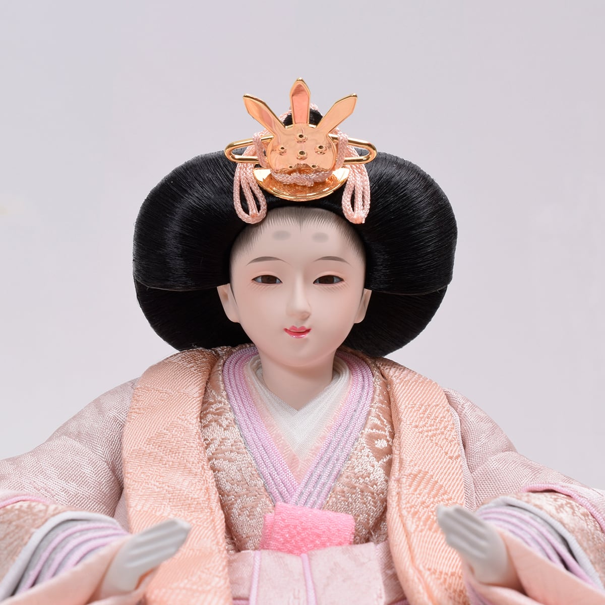 雛人形 親王飾り【平安奏桜】収納上手｜おしゃれ｜モダン｜かわいい