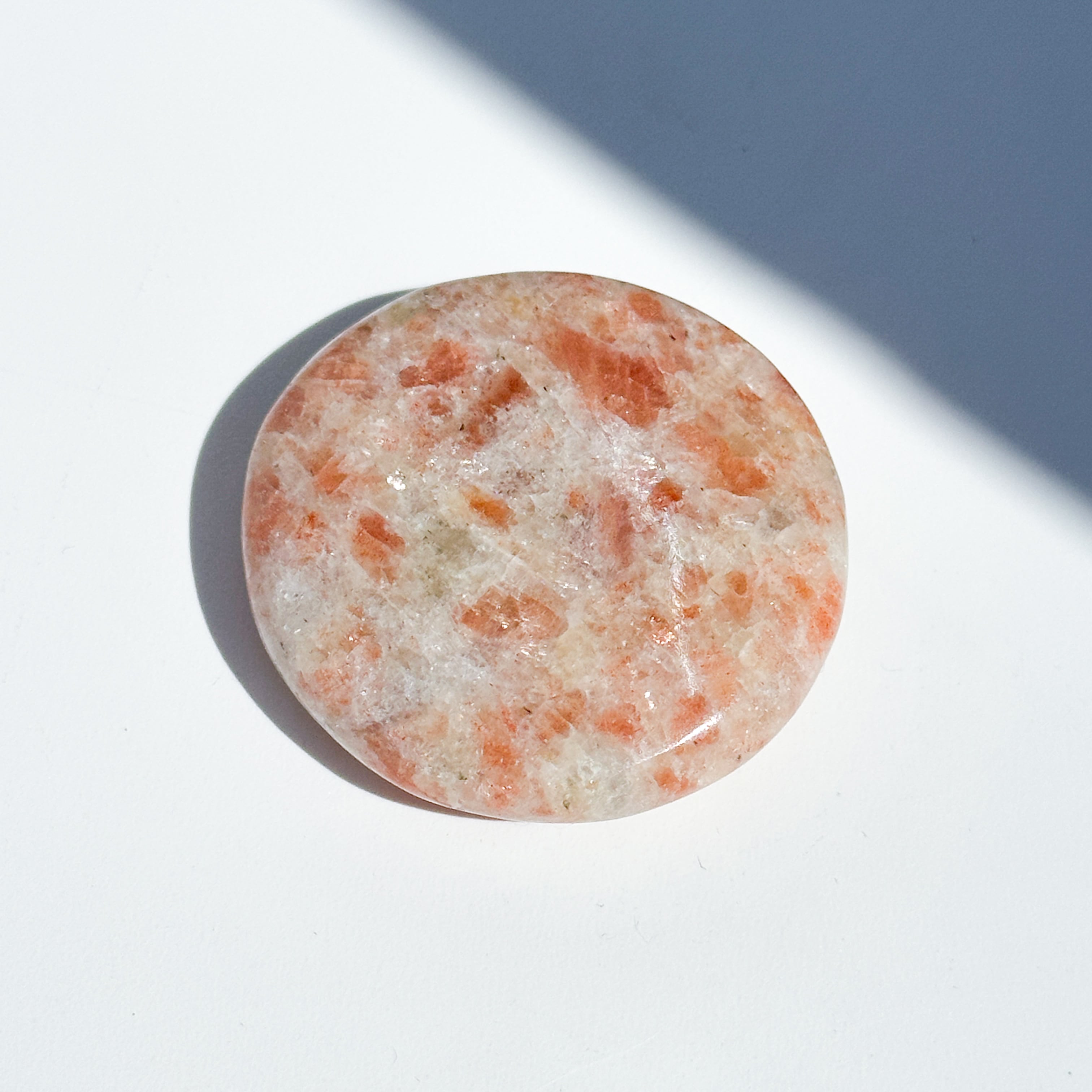 サンストーン パーム 33◇Sun Stone◇ 天然石・鉱物・パワーストーン