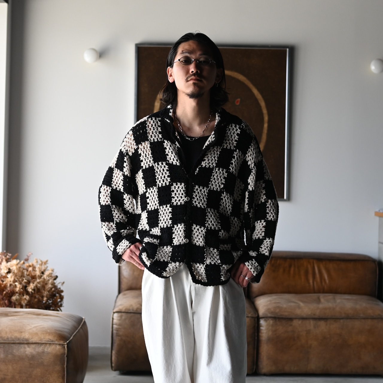 OLD JOE / HAND CROCHET HAVANA SHIRTS (Long-sleeve)