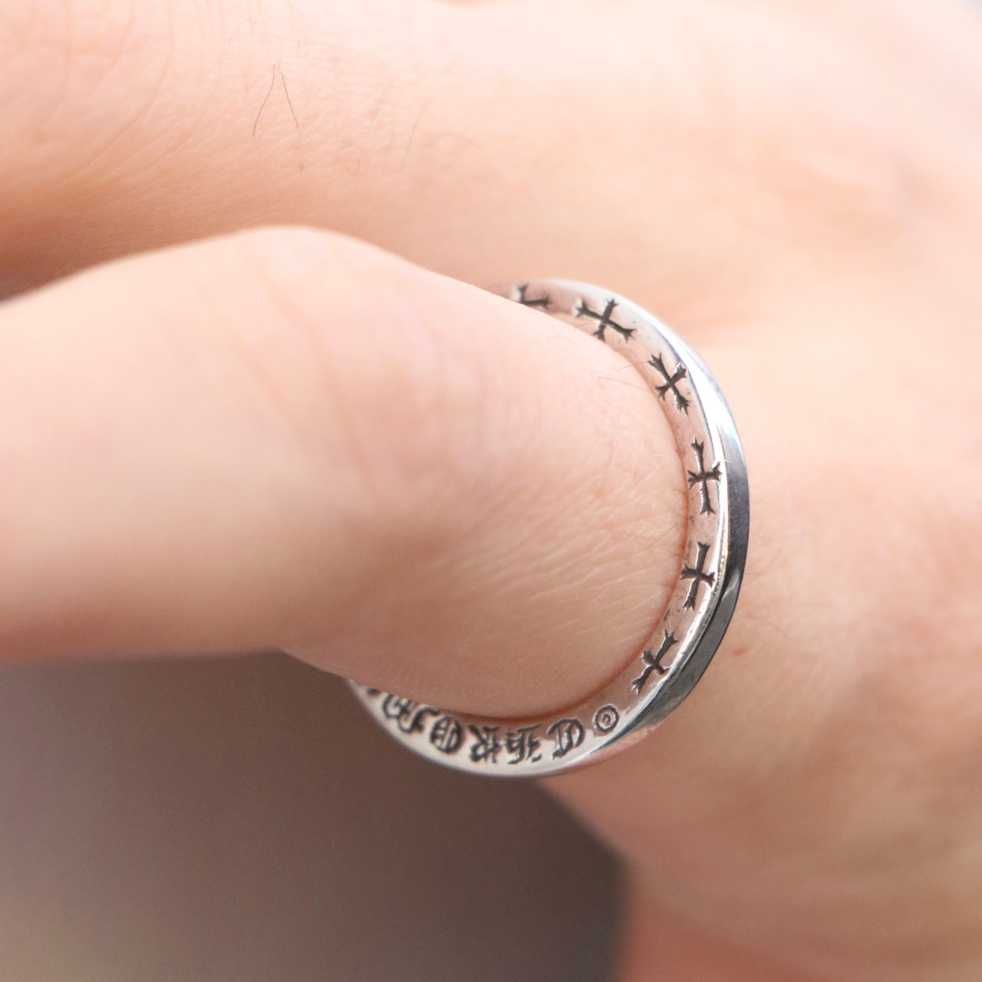 CHROME HEARTS 約15号 NTFLリング シルバー925 クロムハーツ | 2122
