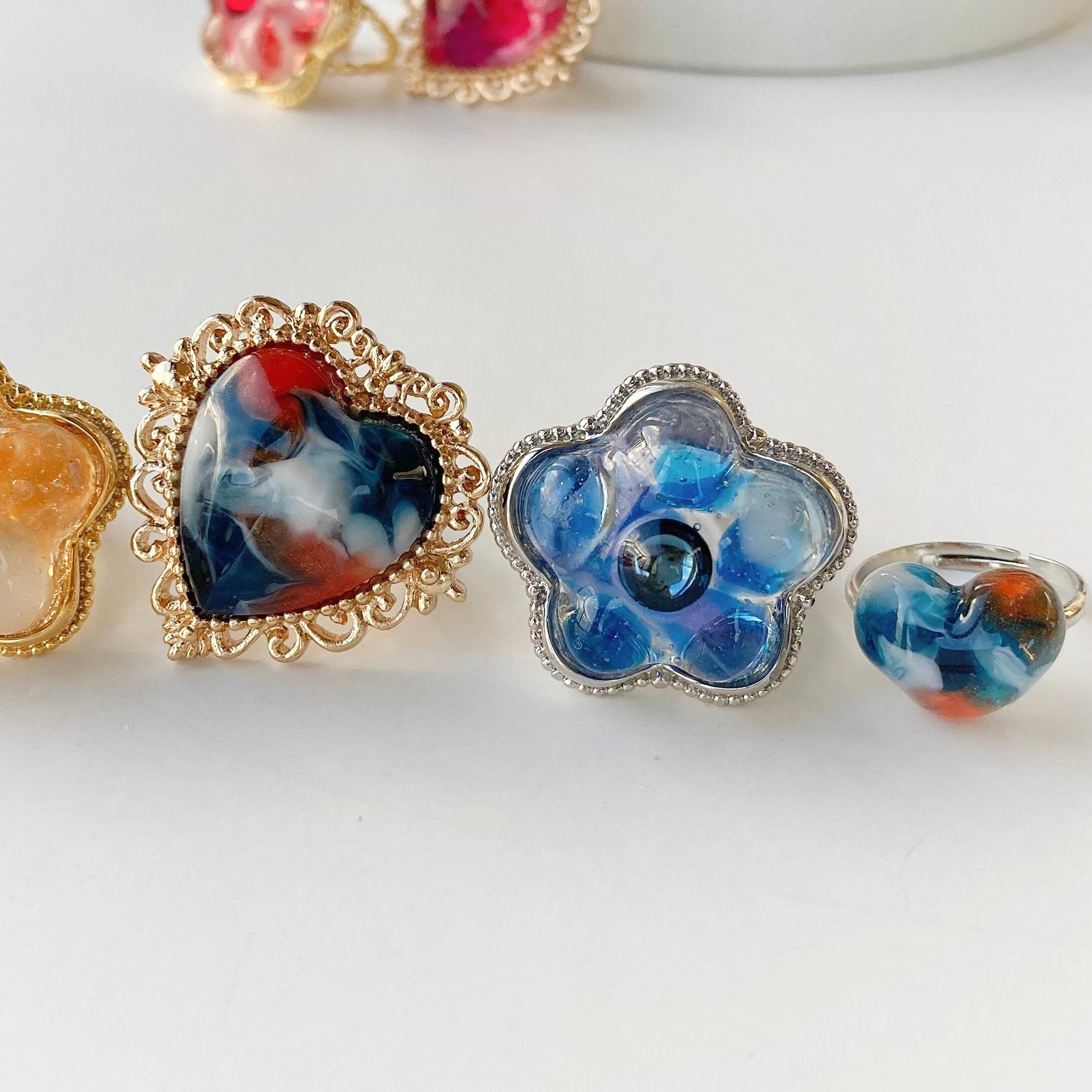 マーブルハートリング（モンタナオレンジ） | マルベリコ