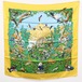 HERMES　エルメス　カレ90　四川省　sichuan　パンダ　動物　シルクスカーフ　豹　鳥　大判ショール　24-1216