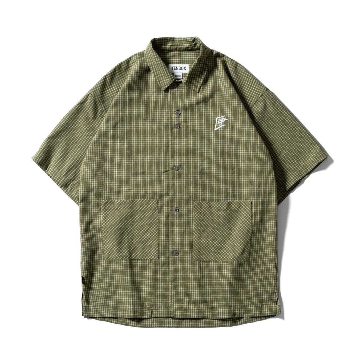 10匣 TENBOX / 10BOX PLAID PATTERN S/S SHIRT - プレイドパターン 