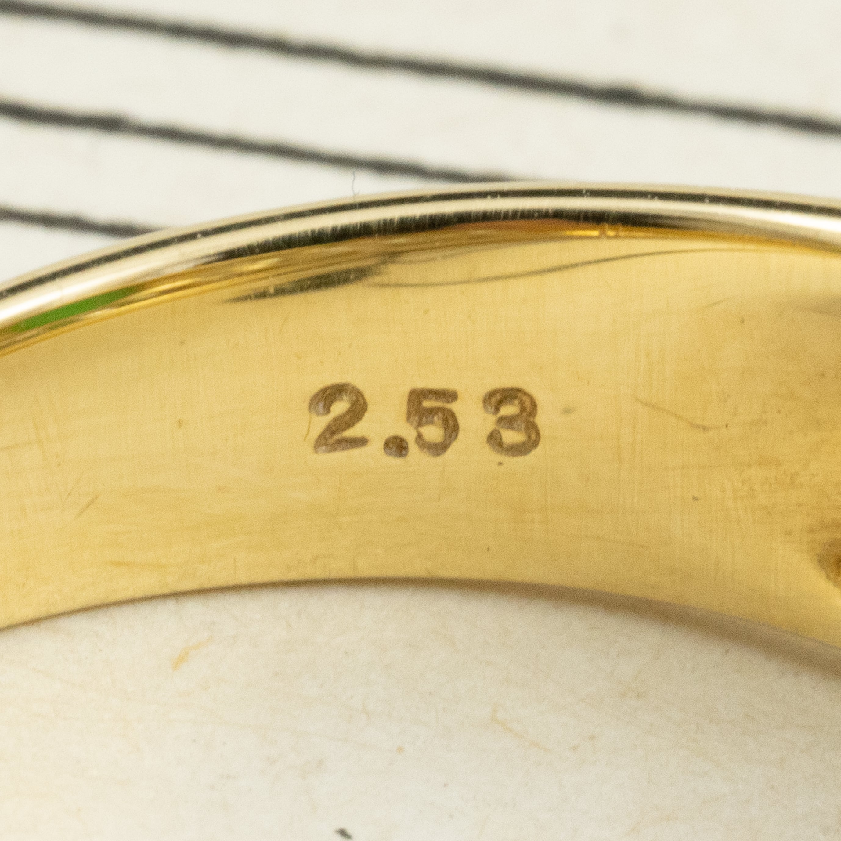 昭和レトロ リング K18 750 翡翠 2.58ct ダイヤモンド パヴェ