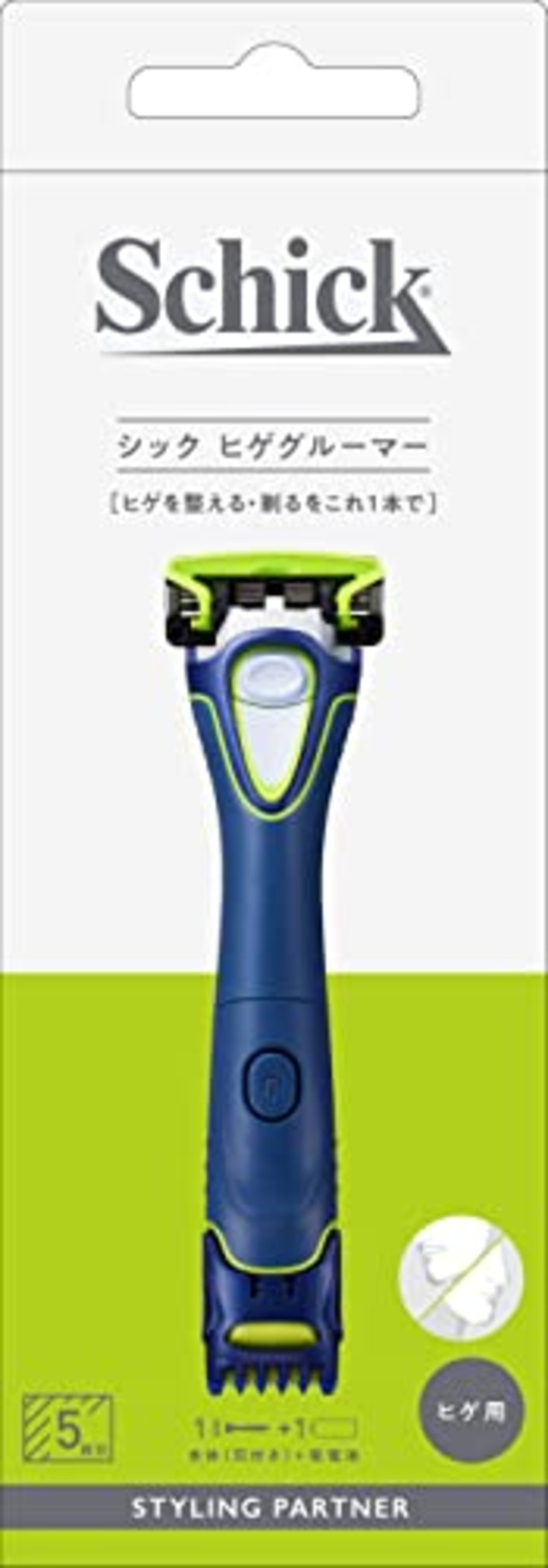 Schick(シック) シック ヒゲグルーマー(刃付き) 1個 (x 1)