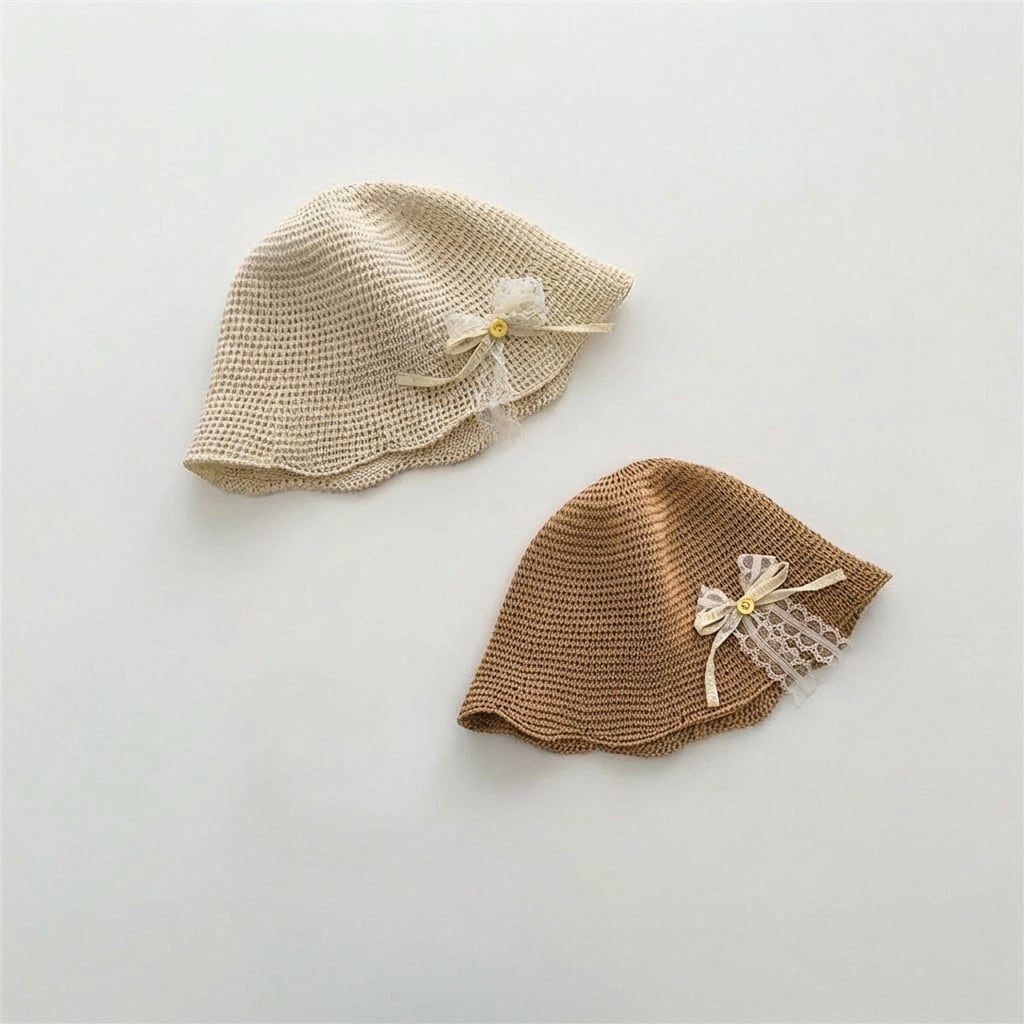 HAT】レース麦わら帽子 | Betty