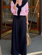 【新作5%OFF・3日間】High TR Slacks_2colors