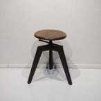 GART ガルト MOSH モッシュ KRUNK STOOL クランク スツール 昇降式 椅子 チェア 木製座面 アイアン脚 ヴィンテージ インダストリアル