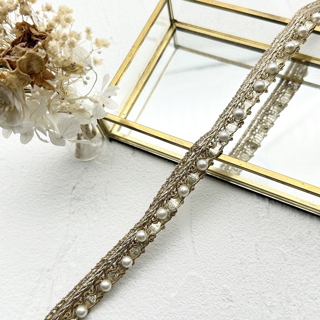 1ロール　ブレード　パール　[ゴールド]　※パールの取れの可能性あり　9040-1R